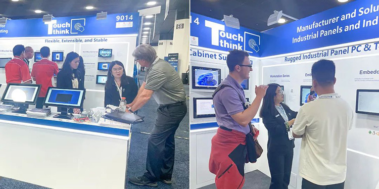 觸想AUTOMATE 2025展臺現(xiàn)場